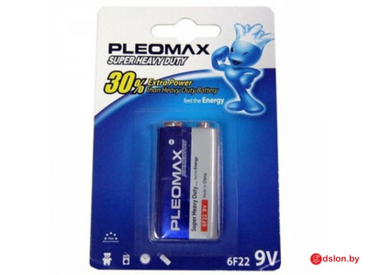 Эл.питания Pleomax 6F22 1BL